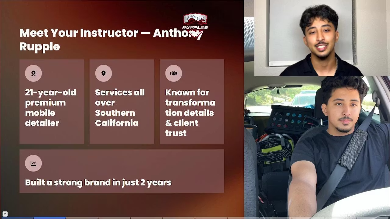 Meet Your Instructor Anthony Rupple